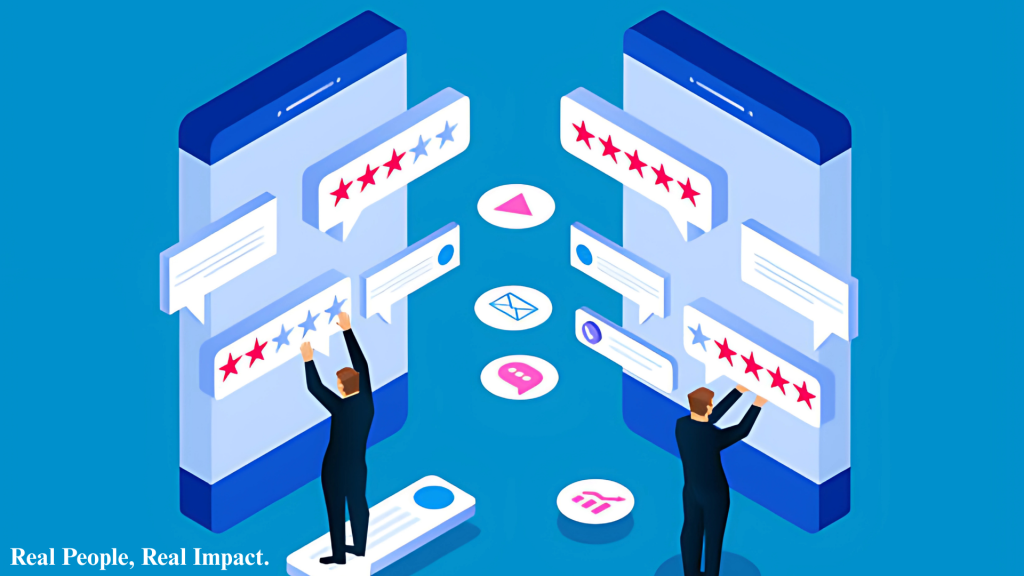 testimonial image, review image, comments